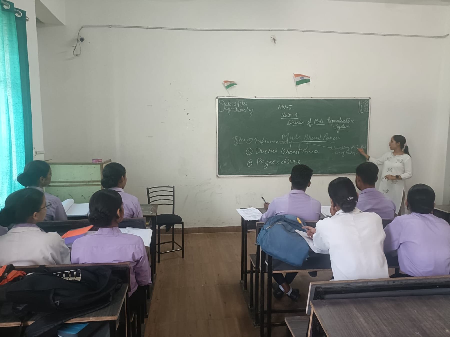 Class in progress